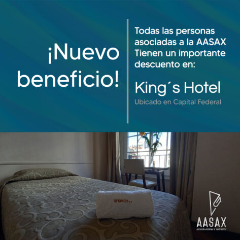 NUEVO BENEFICIO!!!    KING'S HOTEL