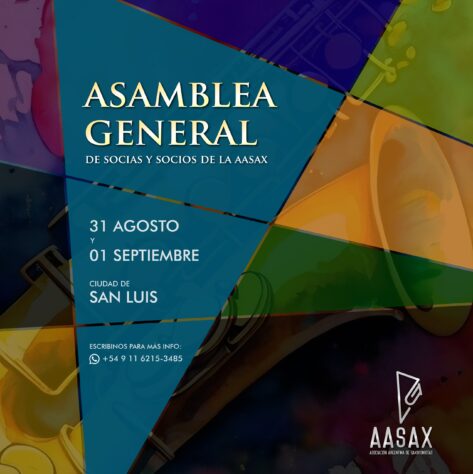 ASAMBLEA GENERAL de socias y socios