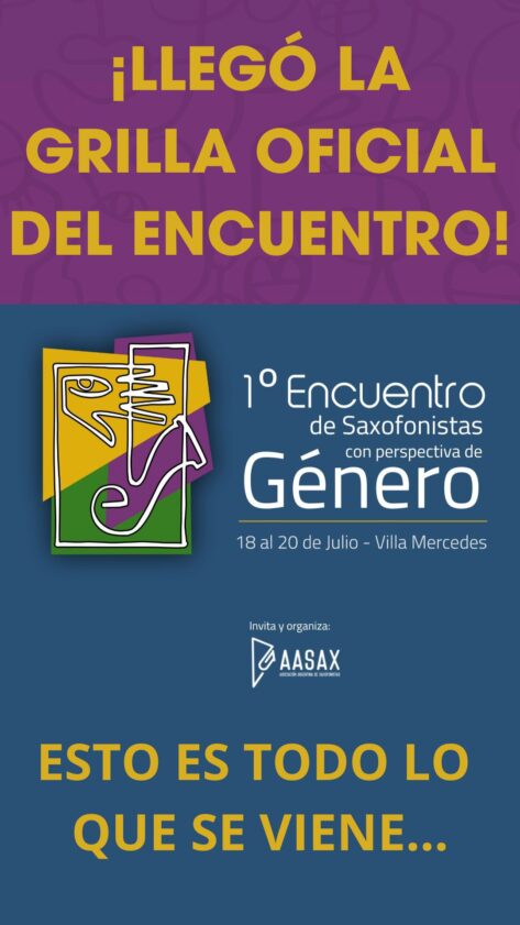 ¡LLEGÓ LA GRILLA OFICIAL DEL ENCUENTRO!