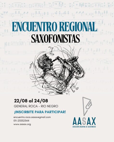 1º Encuentro Regional de Saxofonistas – General Roca