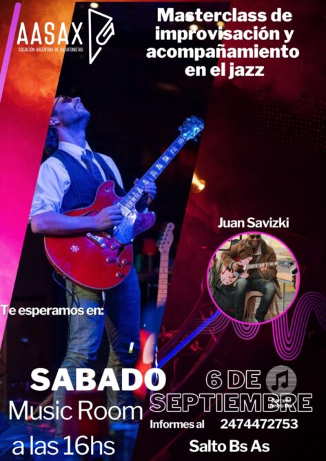Masterclass de Improvisación y Acompañamiento en el Jazz