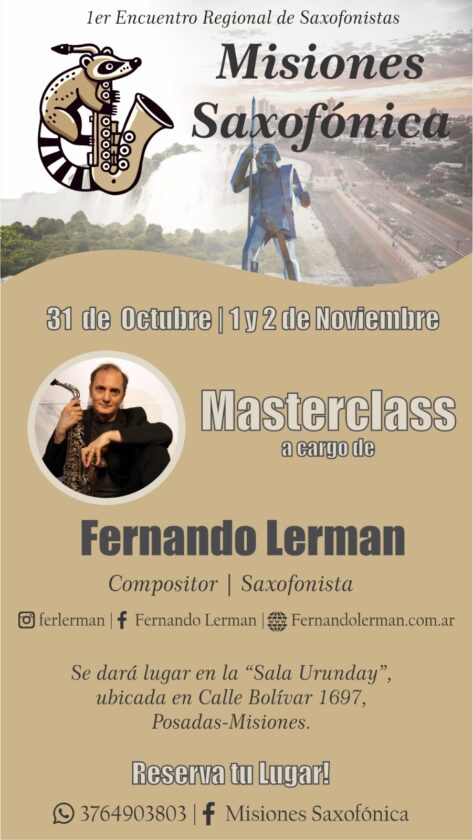 Misiones Saxofónica!