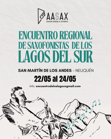 Encuentro Regional de Saxofonistas de los LAGOS DEL SUR